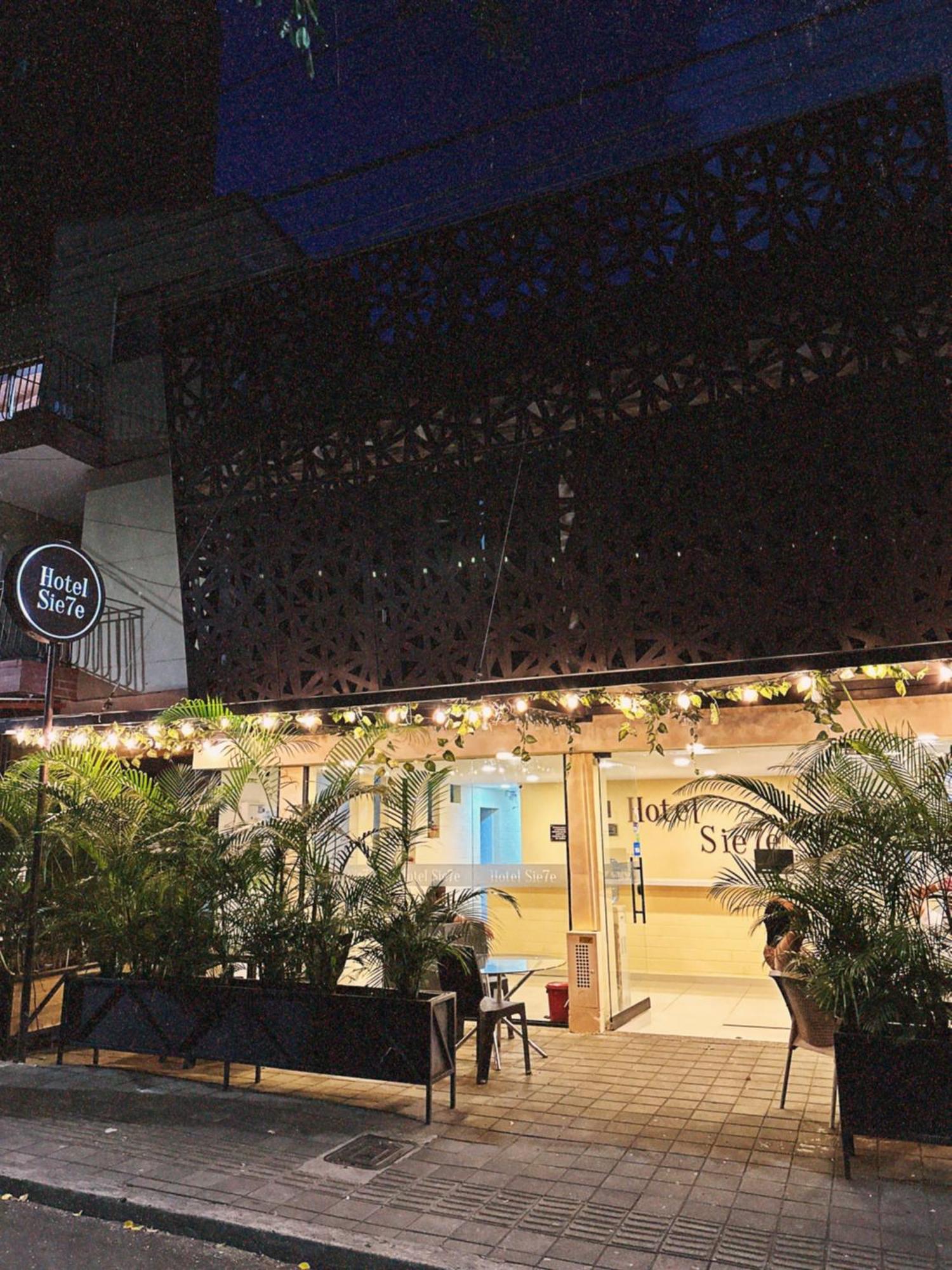 Hotel Sie7e Medellín Buitenkant foto