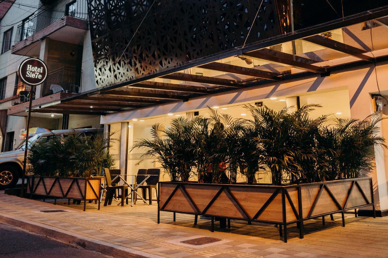 Hotel Sie7e Medellín Buitenkant foto