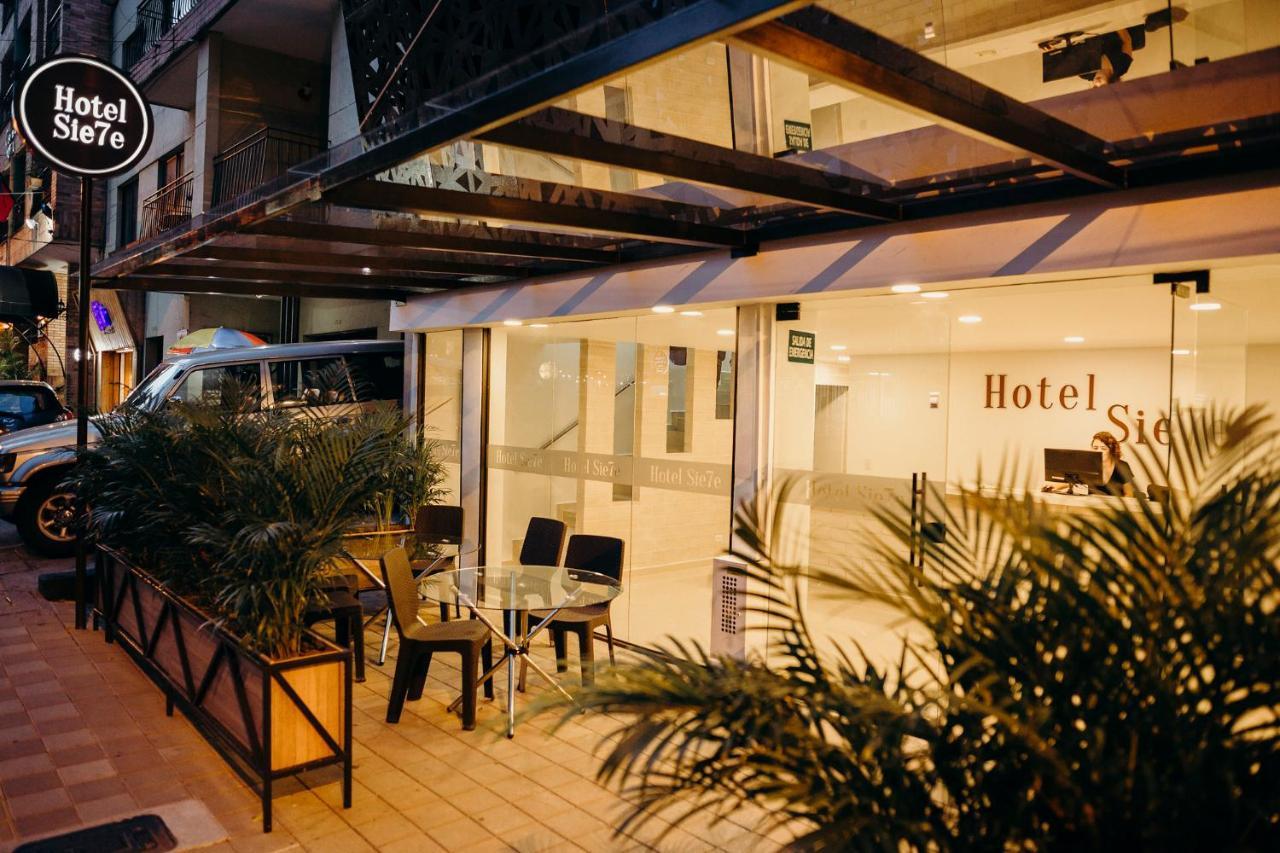 Hotel Sie7e Medellín Buitenkant foto
