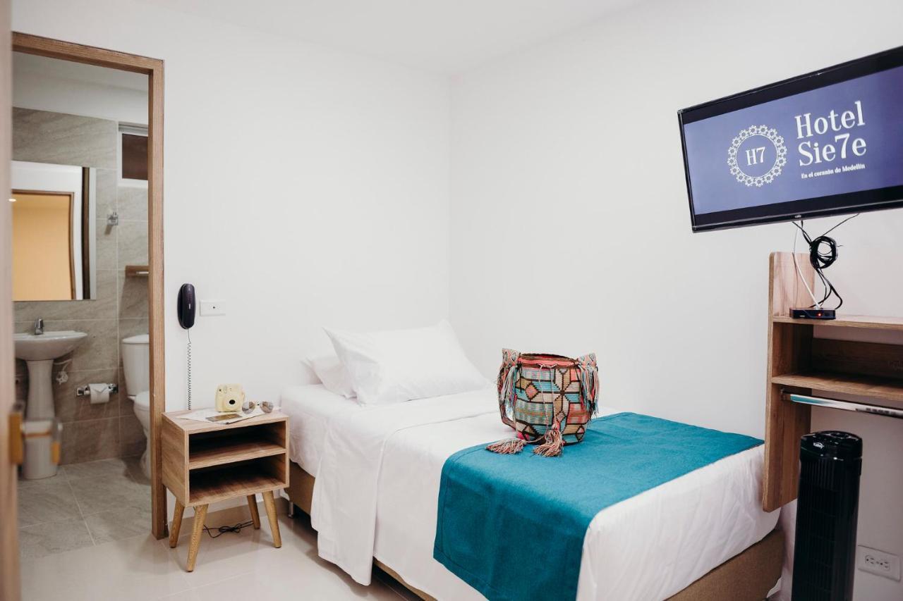 Hotel Sie7e Medellín Buitenkant foto